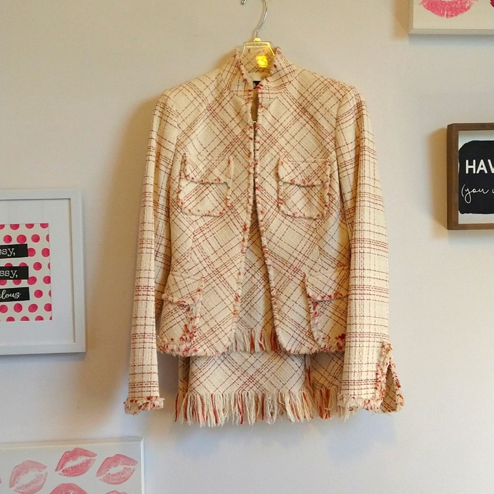 Tweed 2pc suit